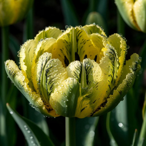 Тюльпан Стар Даст купить по цене от 229р. в интернет-магазине «Посадика» с доставкой почтой в в Северо-Курильске и по всей России – [изображение №1].