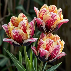 Тюльпан Роял Гарнит купить по цене от 425р. в интернет-магазине «Посадика» с доставкой почтой в в Северо-Курильске и по всей России – [изображение №1].